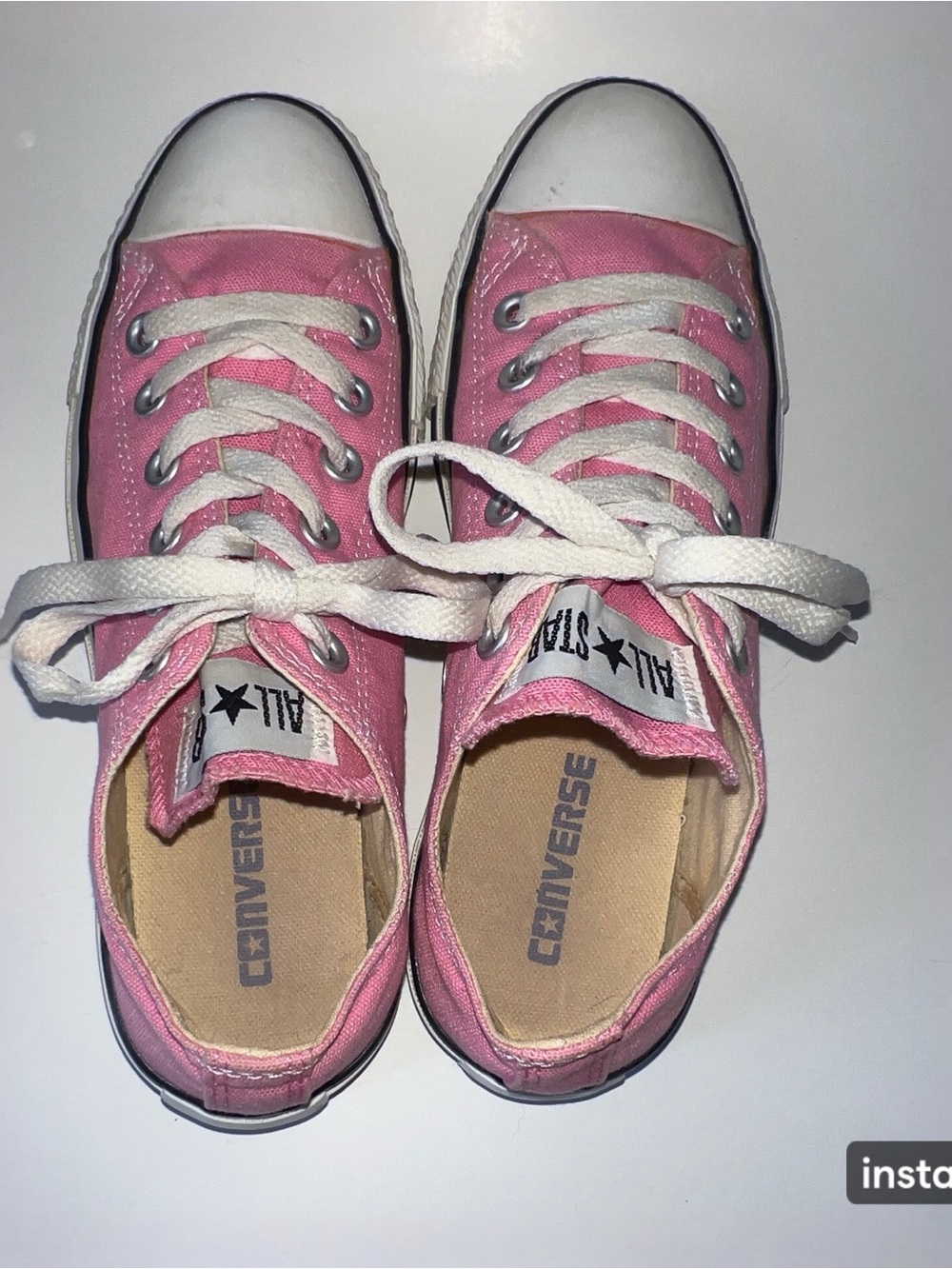 Pink All Star Converse Sneakers